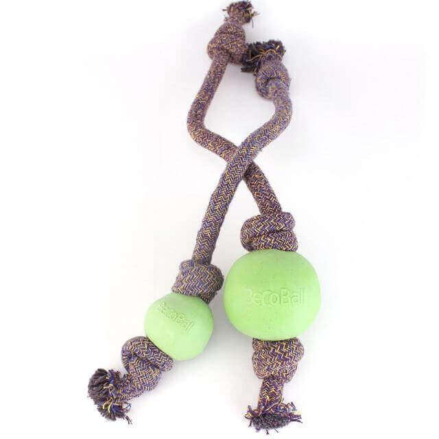 Beco-Ball-on-Rope640x640-1 BECO BALL- ON-ROPE GREEN LARGE - Image 1