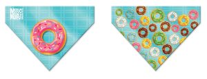 BANDANA MAX & MOLLY DONUTS XSMALL/SMALL