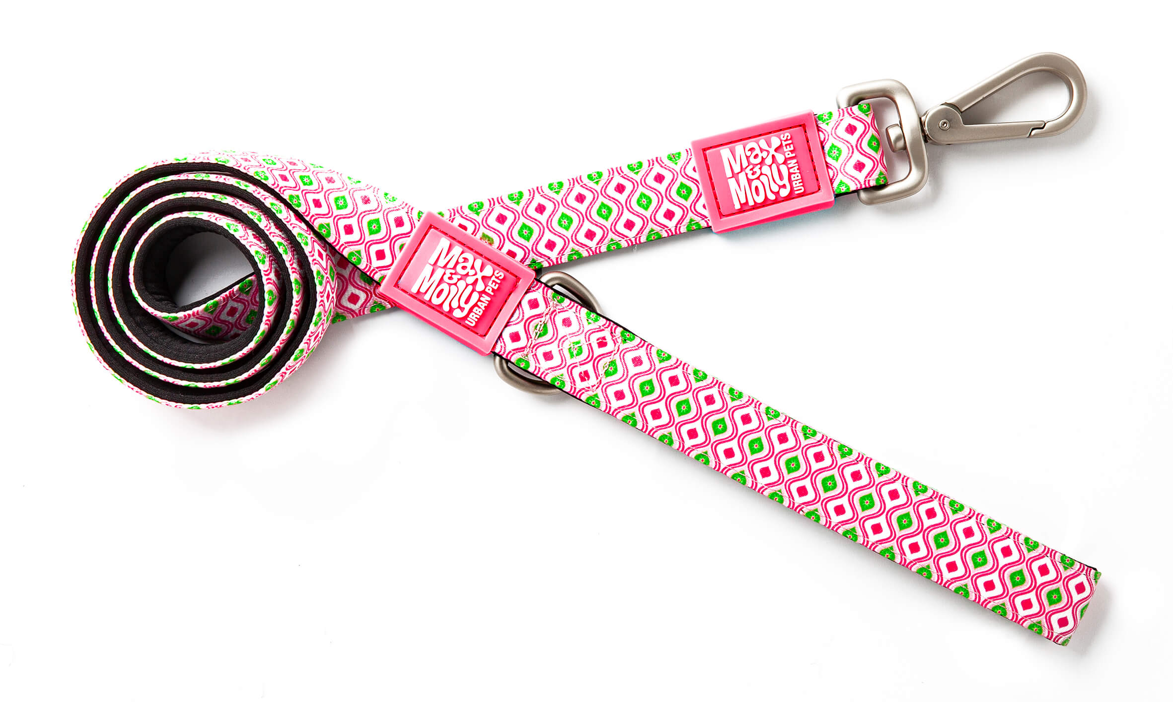 RETRO-PINK-1 ΟΔΗΓΟΣ ΠΕΡΙΠΑΤΟΥ ΣΚΥΛΟΥ MAX & MOLLY RETRO PINK MEDIUM - Image 1