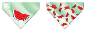 BANDANA MAX & MOLLY WATERMELON -XSMALL/SMALL