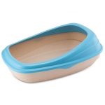 Beco Bamboo Cat LitterTray-Blue