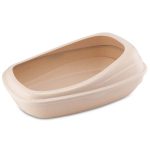 Beco Bamboo Cat Litter Tray-Natural