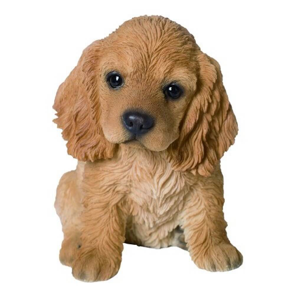 cocker-pp-1000x1000-1 Real Life Cocker Spaniel Puppy 17cm - Image 1