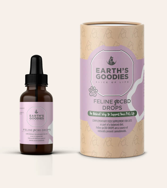 egfeline EARTH'S GOODIES FELINE CBD-10ml. - Image 1