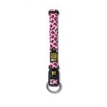 Περιλαίμιο Σκύλου Max & Molly Leopard Pink Large - Image 3