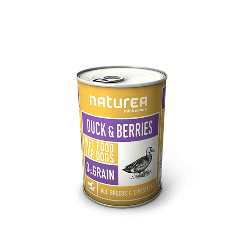 naturea-duck-berries NATUREA DOG FRESH DUCK & BERRIES-400gr - Image 1