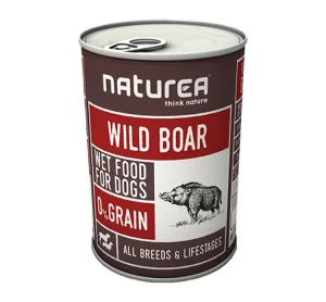 NATUREA DOG WILD BOAR ΥΓΡΗ ΤΡΟΦΗ- 400gr