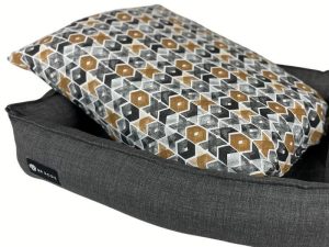 N R DOGS BASKET BEDS  GRAY/RETRO-Large ( 96 x 68cm.) - Image 3