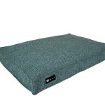 N R DOGS COMFORT BEDS BLACK/BLUE-Large (100x70cm.)