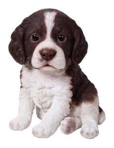Real Life Springer Spaniel Puppy 17cm