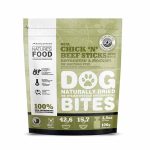 DOG BITES - 100gr STIKS ΚΟΤΟΠΟΥΛΟ & ΜΟΣΧΑΡΙ ΜΕ ΚΑΣΤΑΝΟ ΡΥΖΙ