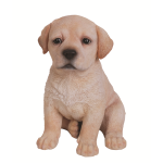 Real Life Golden Labrador Puppy 17cm