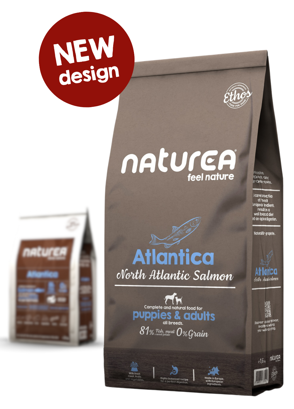 Naturea Ethos North Atlantic Salmon 1.6kg ATLANTICA NORTH ATLANTIC SALMON-1,6Kg - Image 1