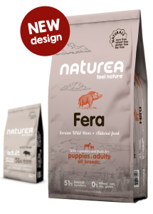 Naturea Wild Boar – Ξηρά Τροφή για Στειρωμένους Σκύλους Όλων των Φυλών - 12kg