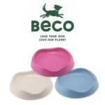 Beco Μπoλ Φαγητού - Νερού Γάτας από Μπαμπού Pink 250ml - Image 2
