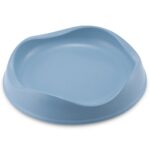 Beco Μπoλ Φαγητού – Νερού Γάτας από Μπαμπού Blue 250ml