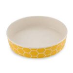 Beco Μπoλ Φαγητού - Νερού Γάτας από Μπαμπού Honeycomb-200ml