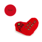 King Catnip Heart Cat Toy
