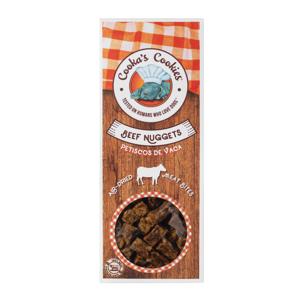 Nuggets_Beef-1024x1024-1000x1000 Meat Nuggets Air-dried Λιχουδιά Μοσχαριού για Σκύλους και Γάτες 60gr - Image 1