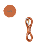 Οδηγός Σκύλου από Ανακυκλωμένα Υλικά Woolly Wolf Terracota Rope Leash-Small (1,8cm x 8mm)