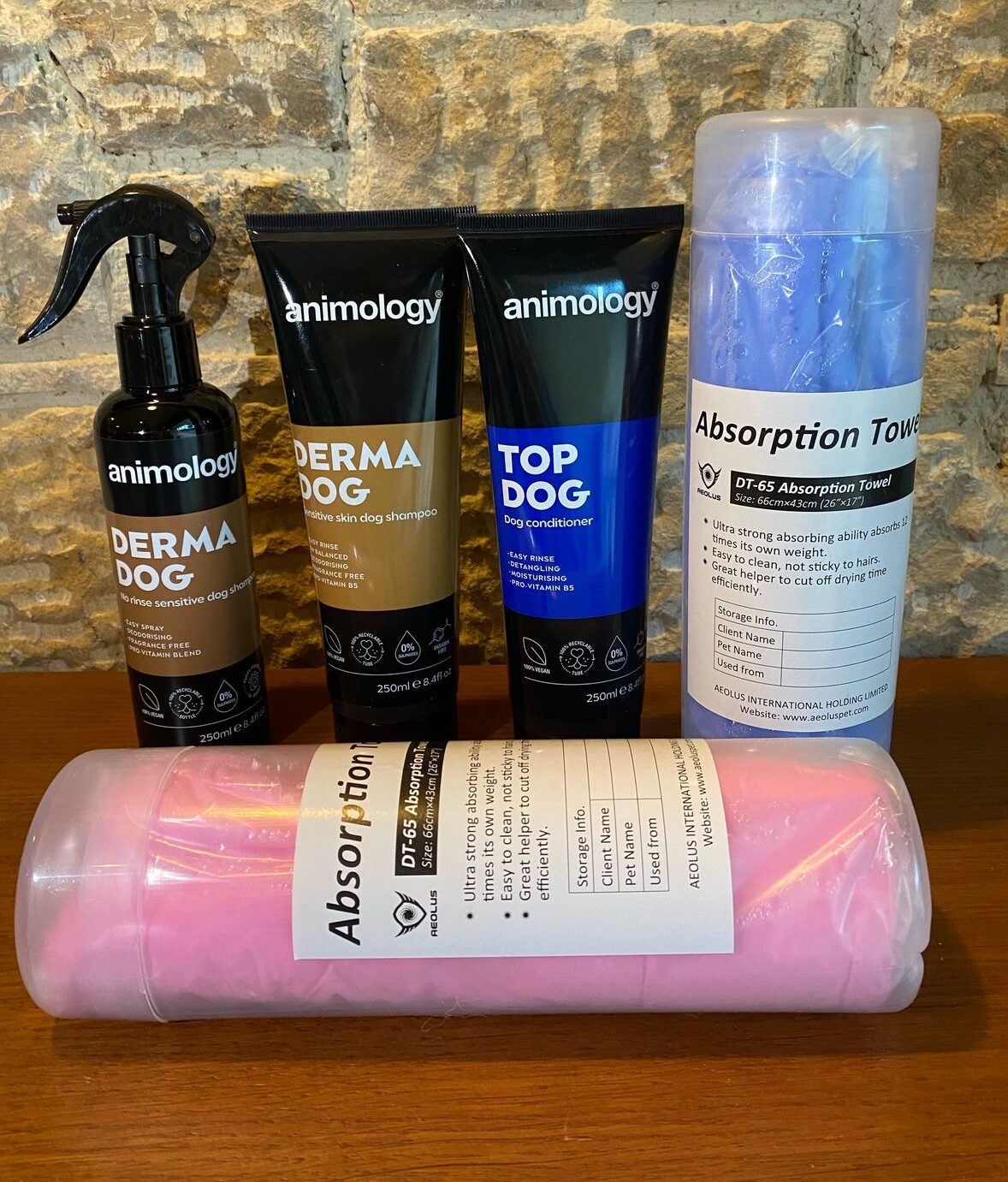 Combo - Animology Animology Care Combo – Ολοκληρωμένη Περιποίηση για Σκύλους (ΔΩΡΟ Πετσέτα Towel Champions) - Image 1