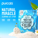 Cature Natural Miracle - Φυσική Άμμος Γάτας με Κασάβα & Άρωμα Χαμομηλιού – 2.5kg - Image 2