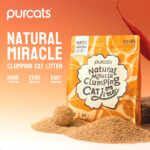 Cature Natural Miracle Φυσική Άμμος Γάτας με Κασάβα & Άρωμα Earl Grey – 2.5kg - Image 3