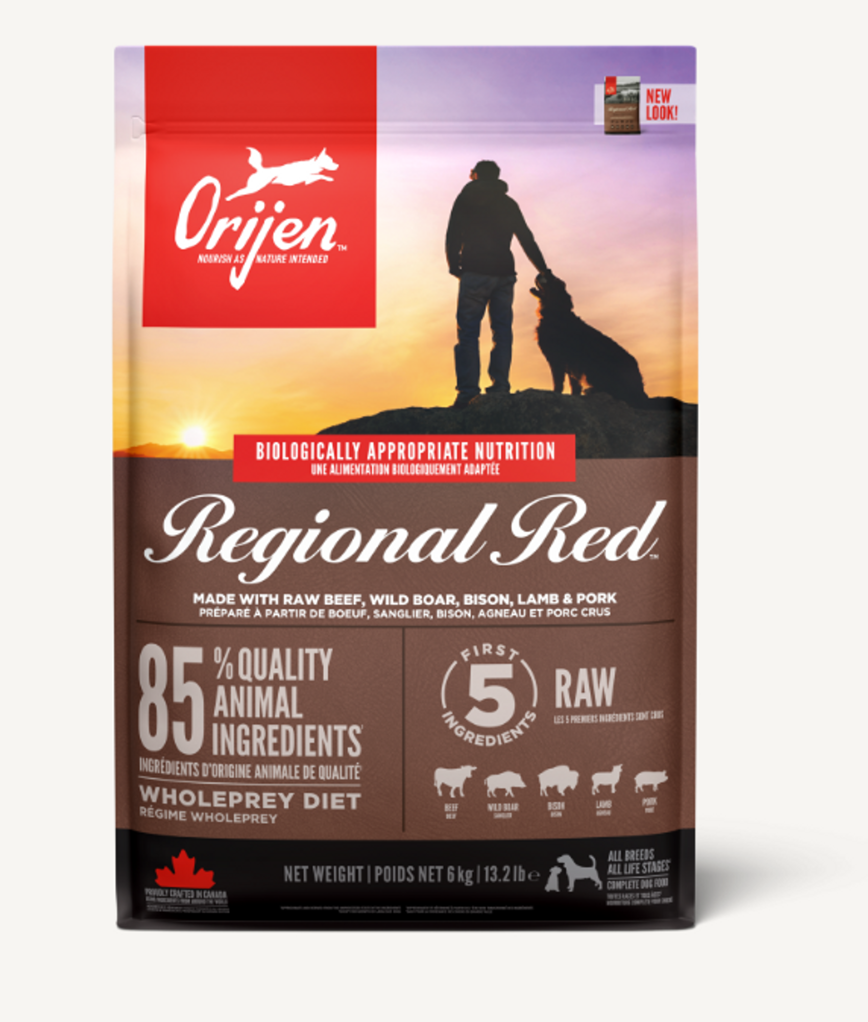 orijen-orijen-regional-red-2kg Orijen Regional Red – Premium Ξηρά Τροφή Σκύλου 2kg - Image 1