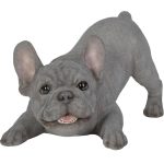 Blue French bulldog 23cm